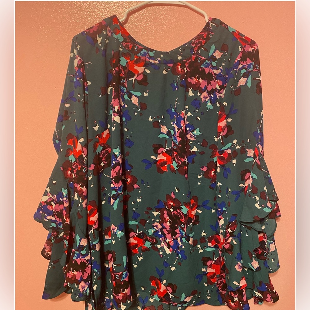 Floral Print Blouse